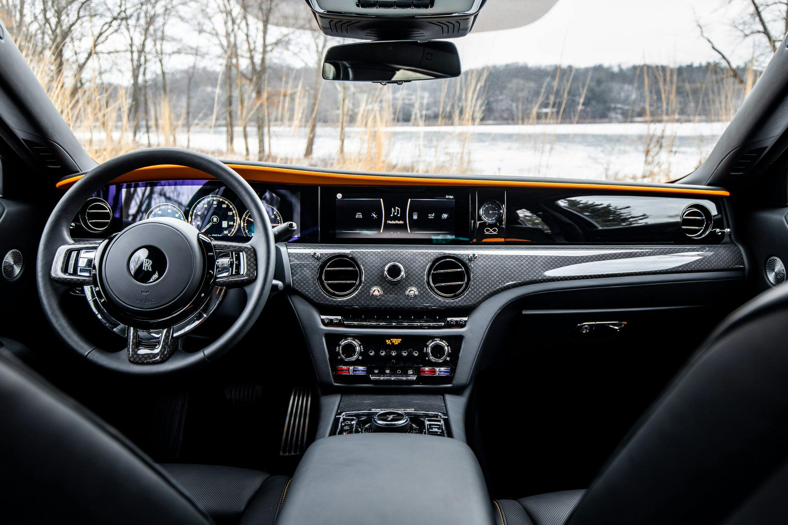 2022 Rolls-Royce Ghost Black Badge interior front