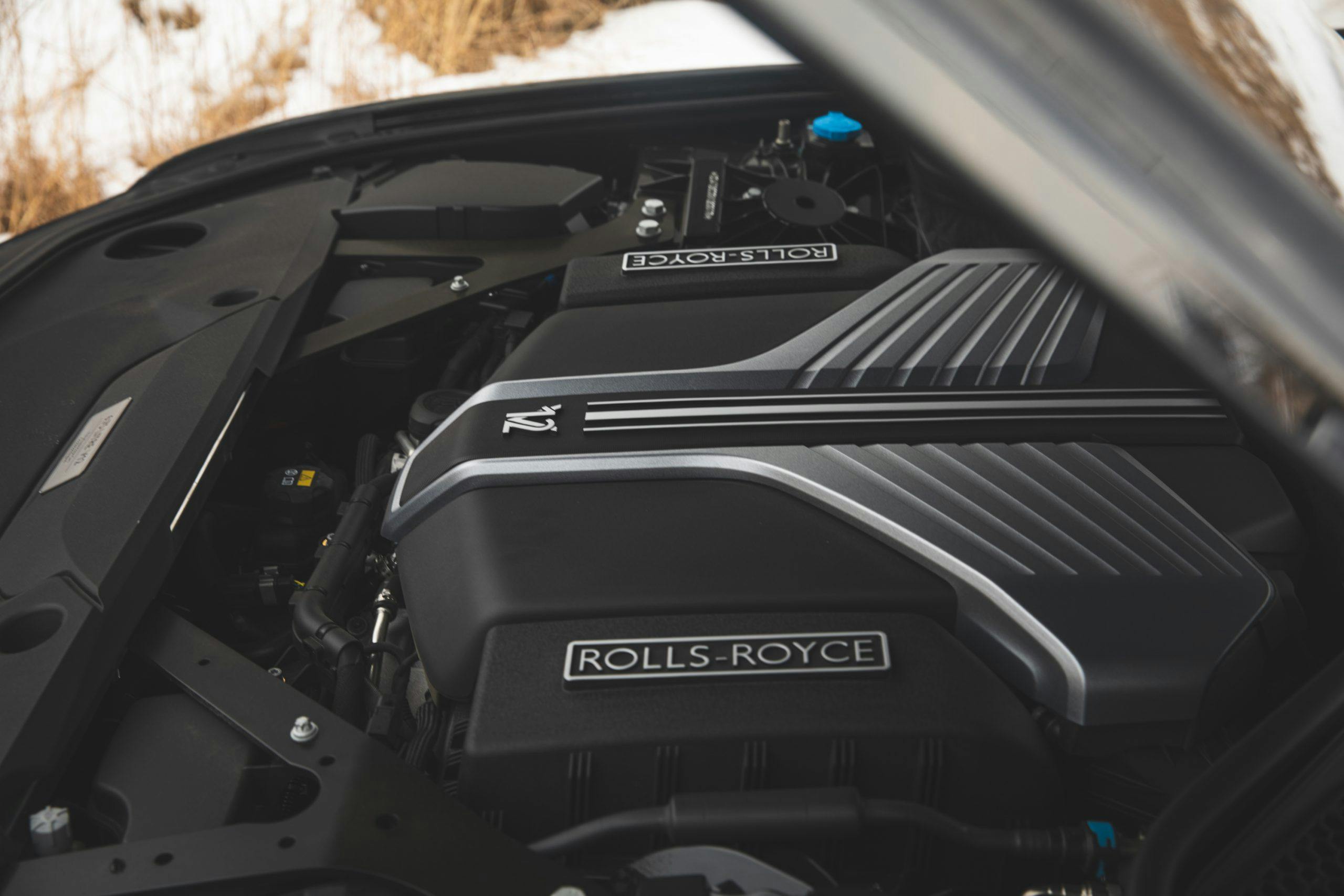 2022 Rolls-Royce Ghost Black Badge engine side
