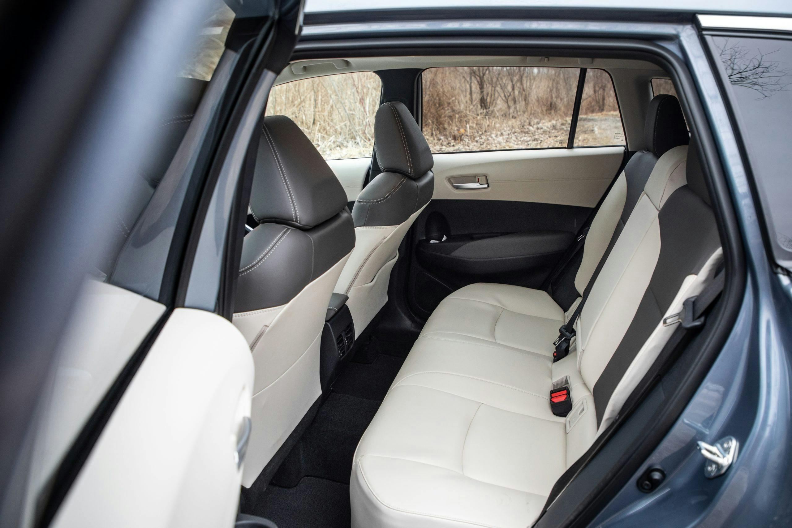 2022 Toyota Corolla Cross interior rear seat