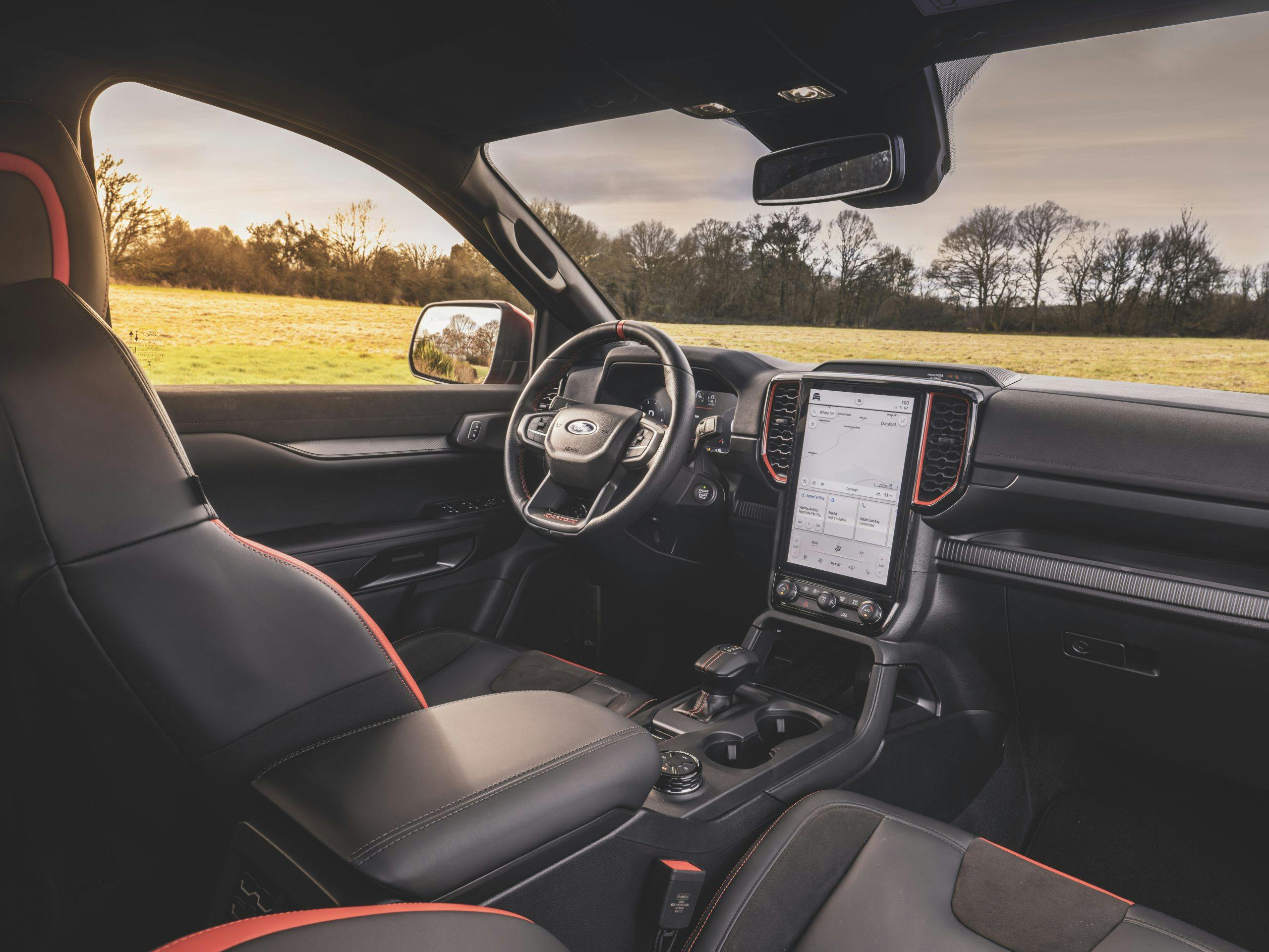 2022 Ford Ranger Raptor interior touchscreen