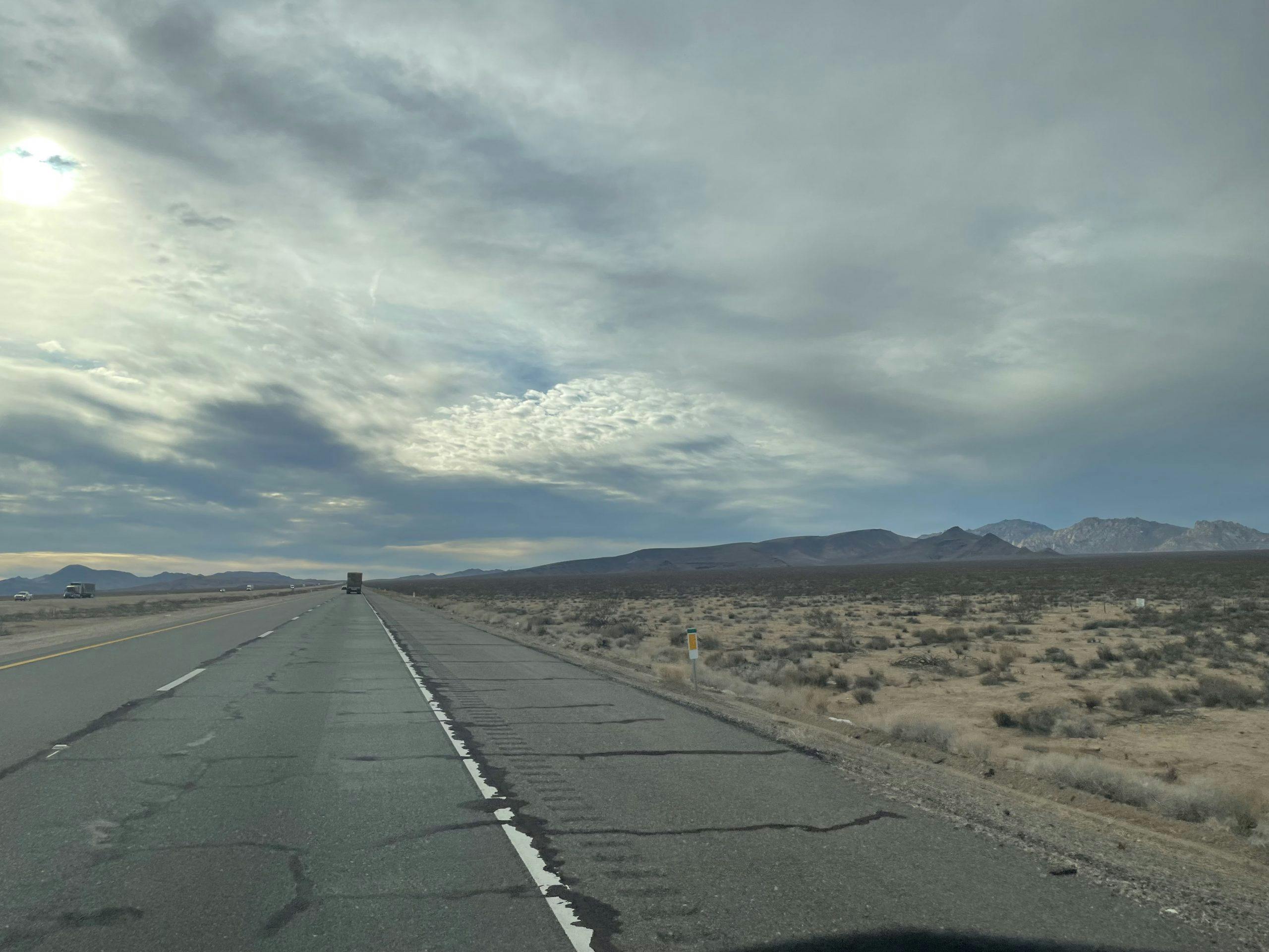 Arizona open road highway