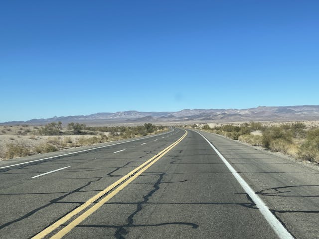 Arizona junkyard open road highway