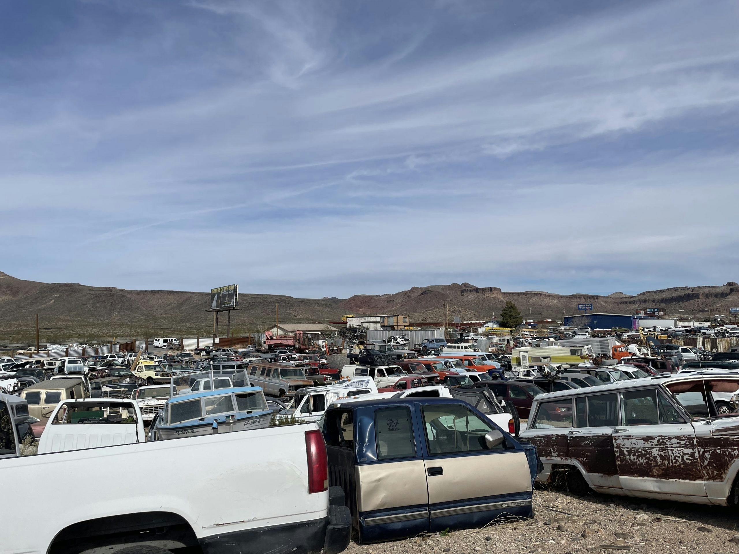 Arizona junkyard vehicles