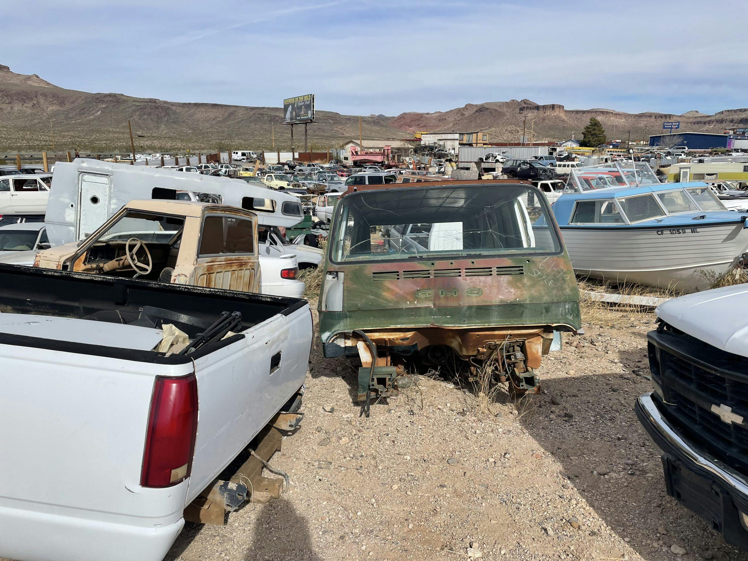 Arizona junkyard vehicles
