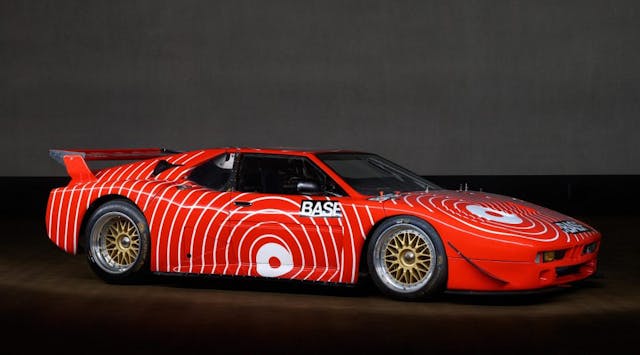 Sauber C9 BMW M1 front three-quarter