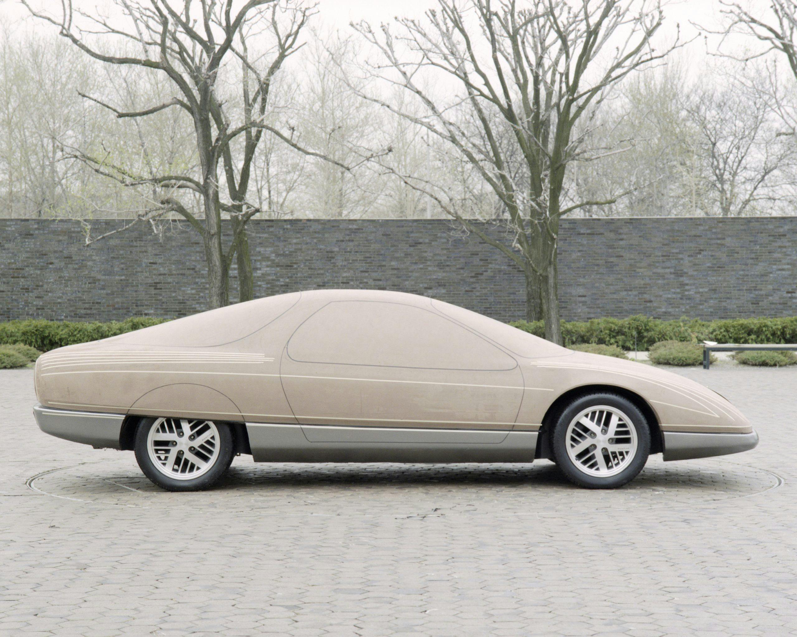 1989 Pontiac Firebird Coupe clay model side