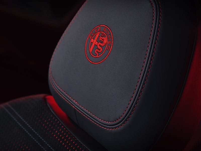 Alfa Romeo Tonale seat detail