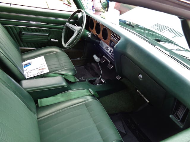 Pontiac GTO interior