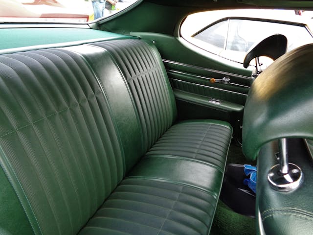 Pontiac GTO back seat