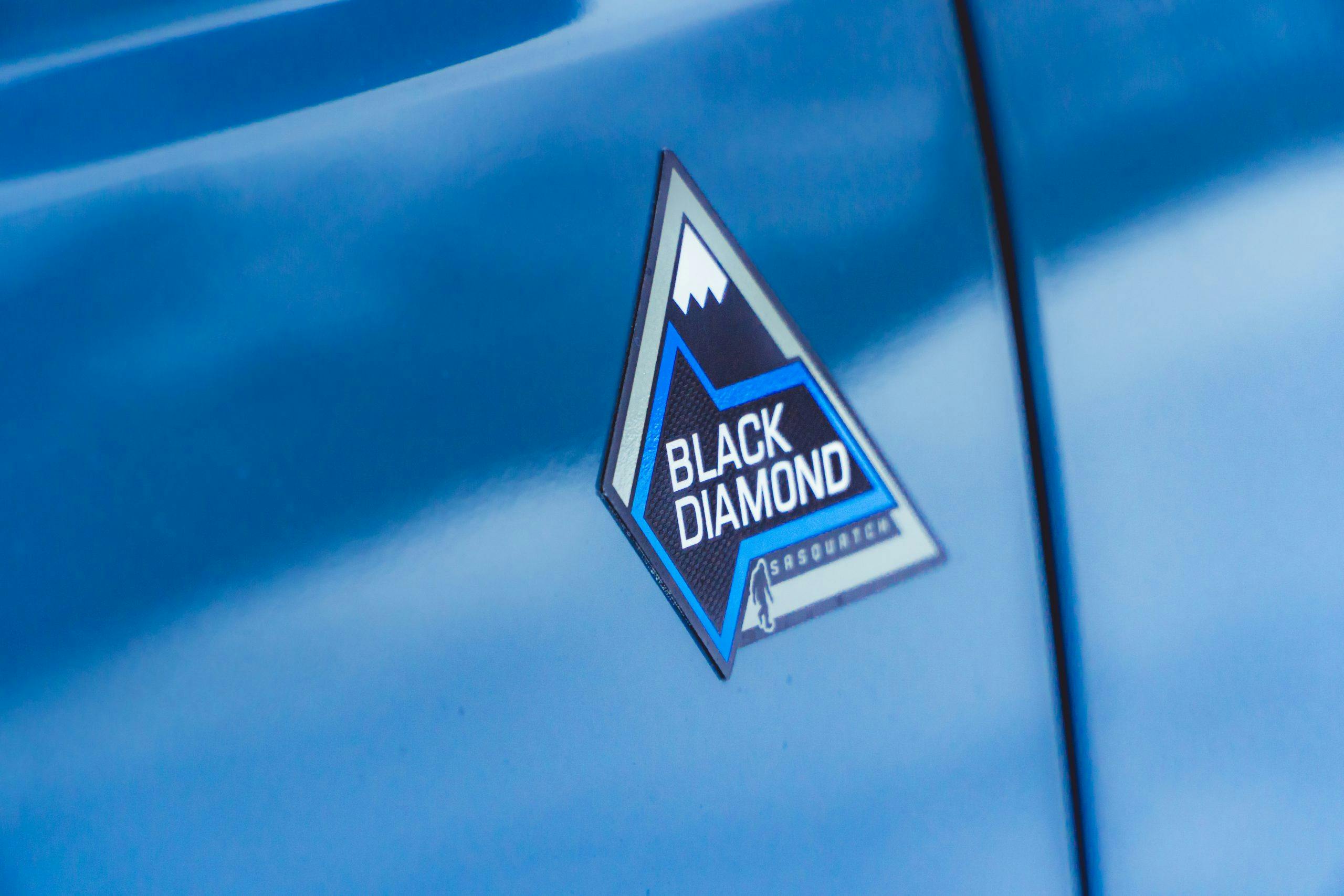 Ford Bronco Black Diamond 2-Door Black Diamond emblem