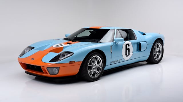 2006 Ford GT Heritage Edition front three-quarter