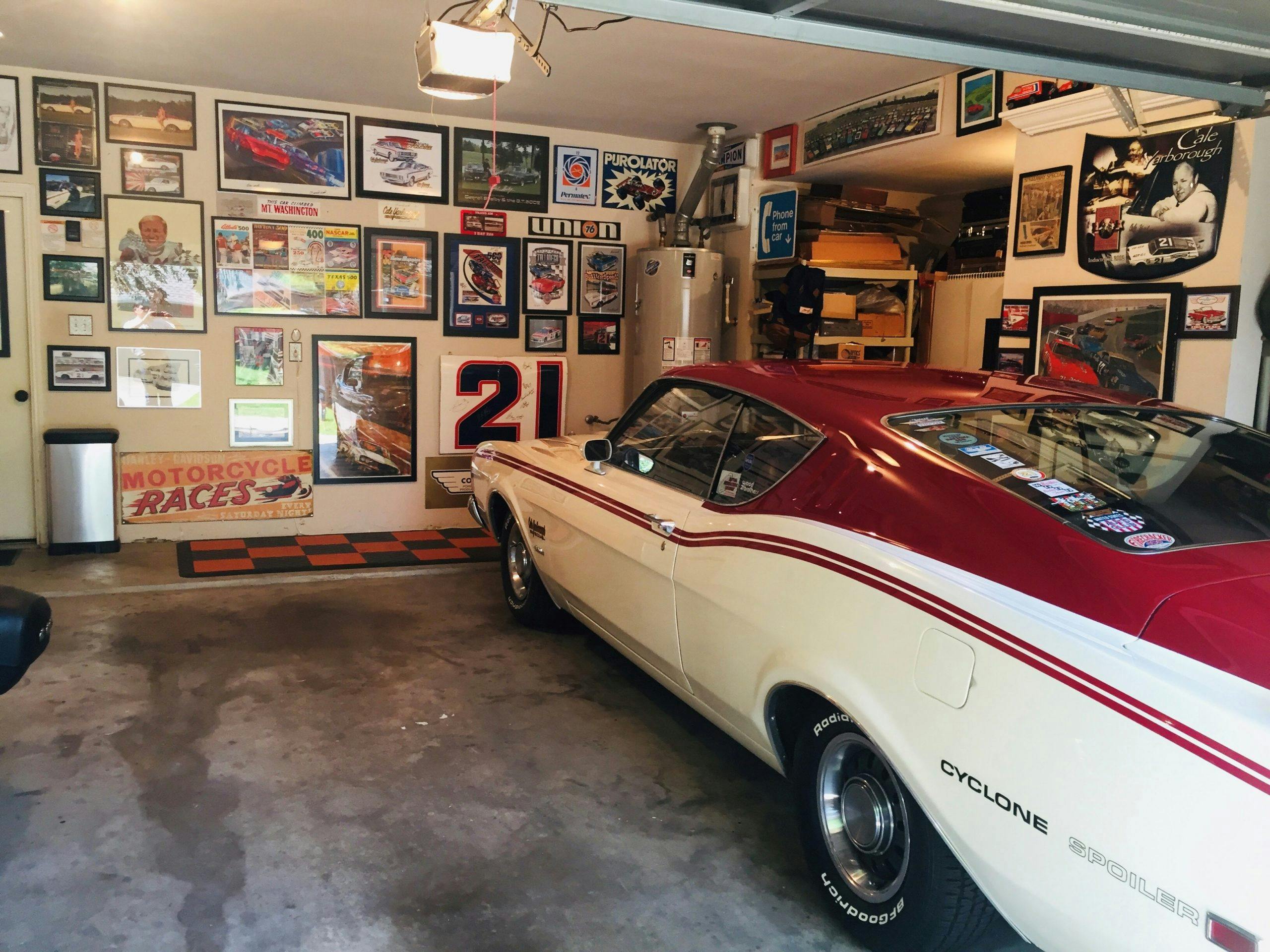 1969 Mercury Cyclone Spoiler garaged