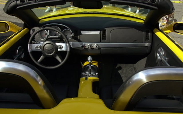 Chevrolet SSR interior at Woodward Dream Cruise