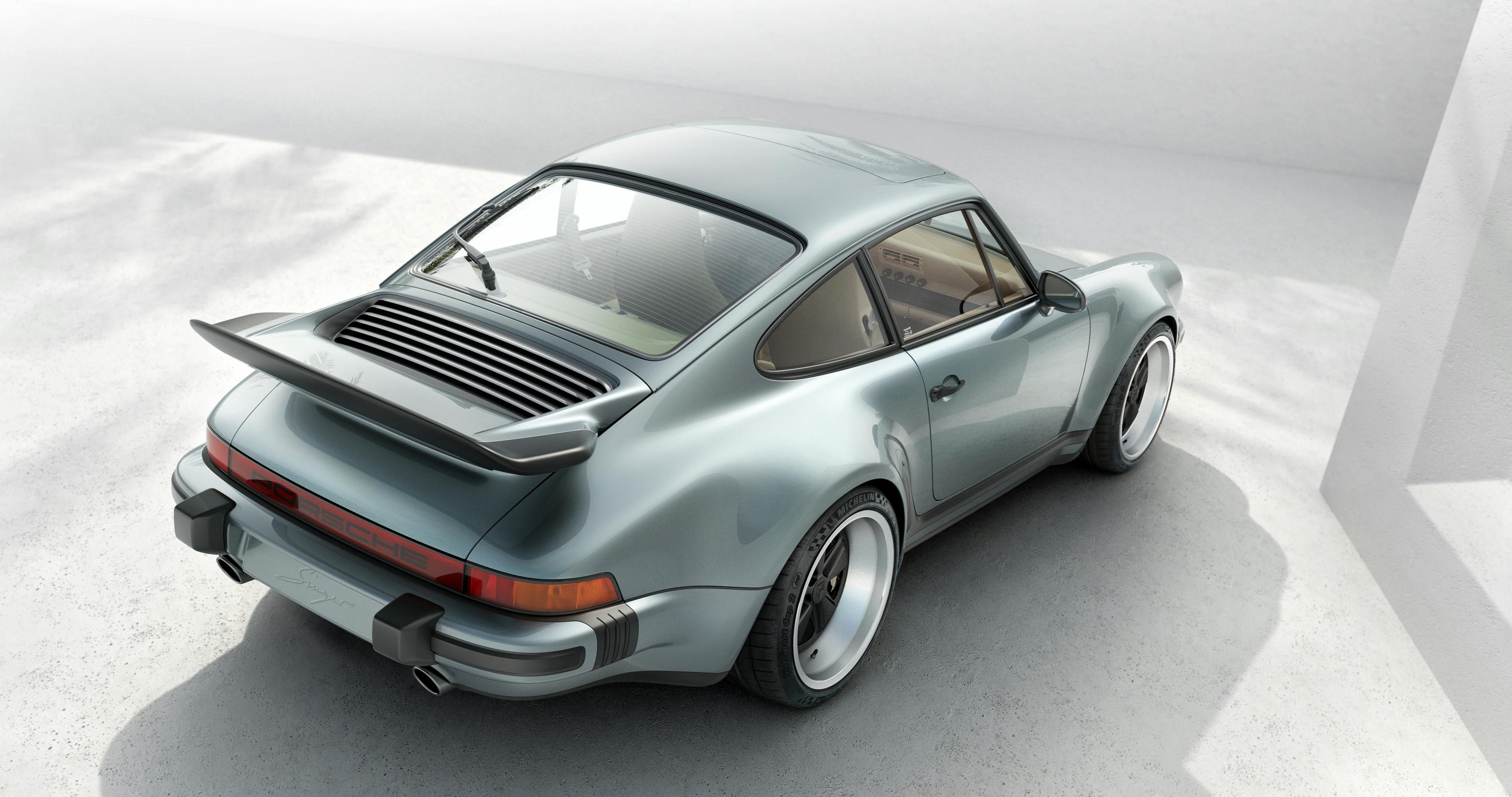 Porsche 911 reimagined by Singer Turbo Study rear top