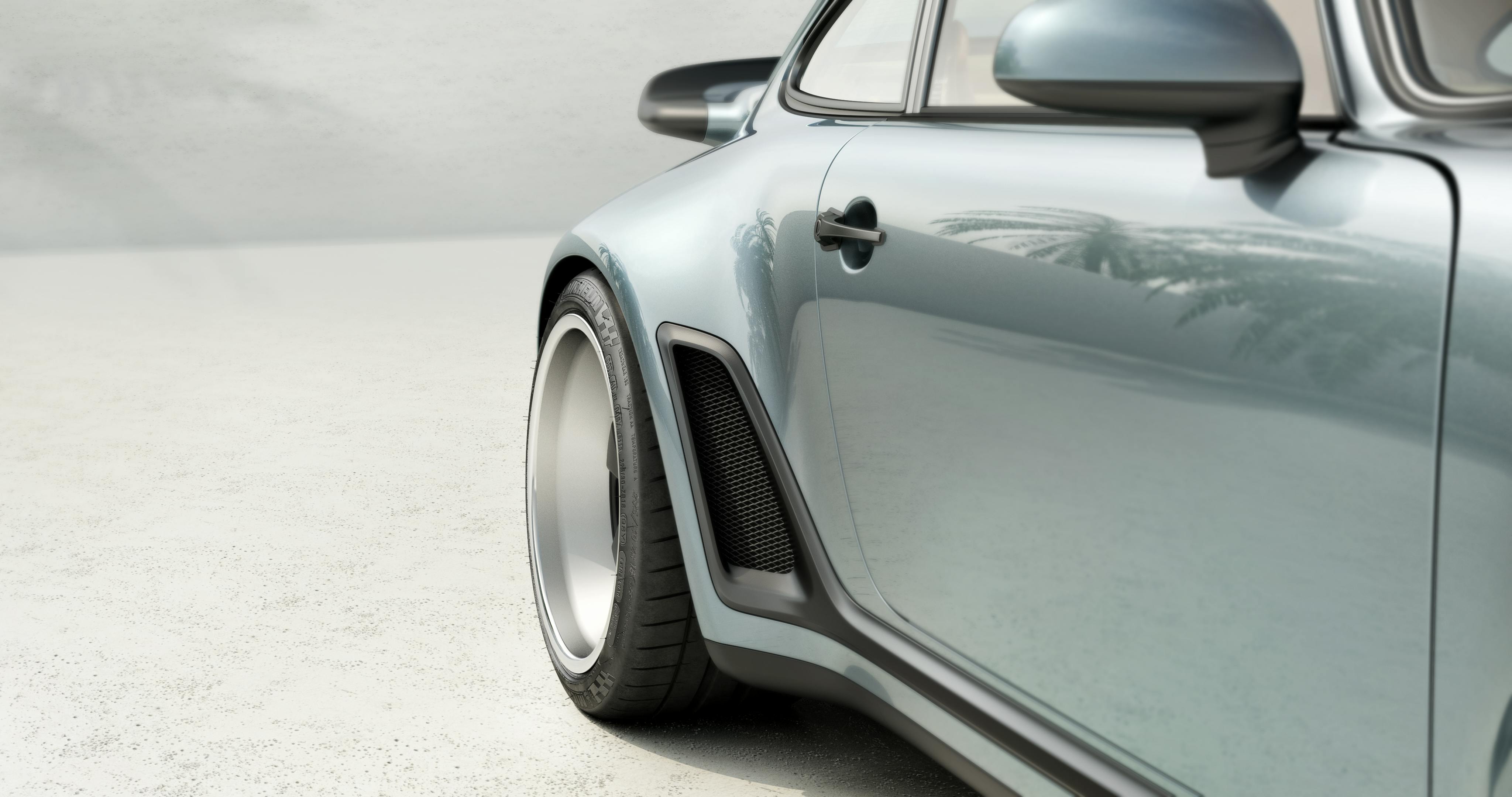 Porsche 911 reimagined by Singer Turbo Study air intake
