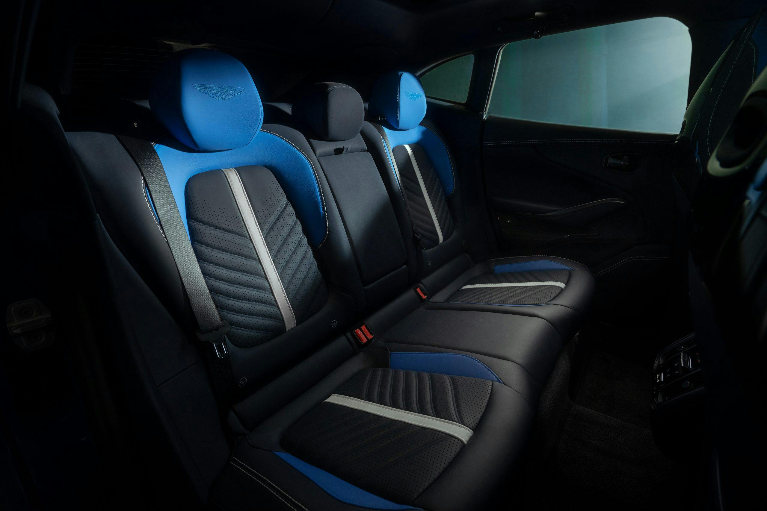 Aston Martin DBX707 SUV v8 back seat