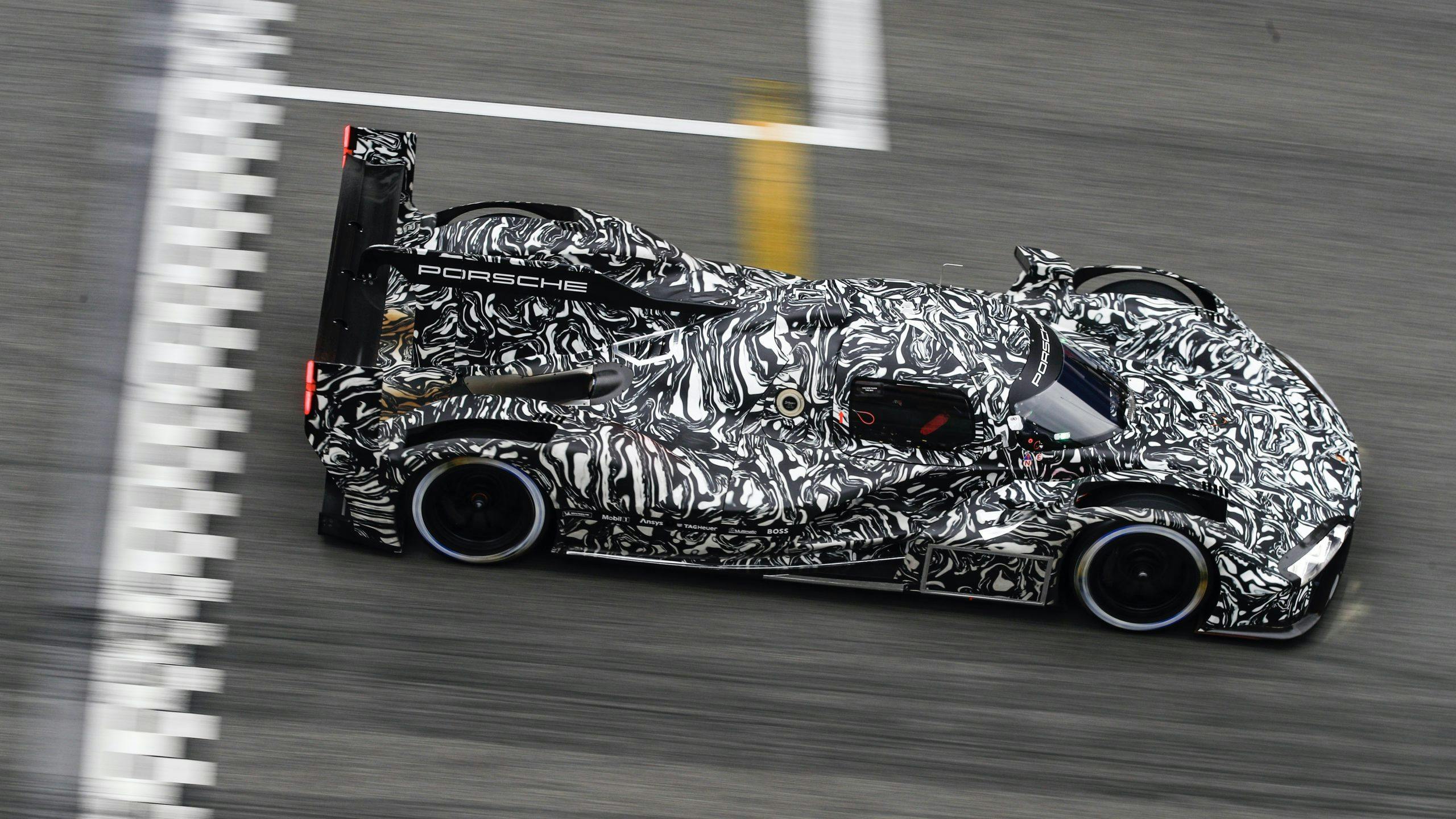 Porsche LMDh prototype Le Mans Barcelona test 2022