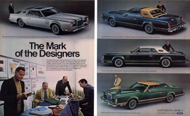 1977 Lincoln Mark V Designer Series