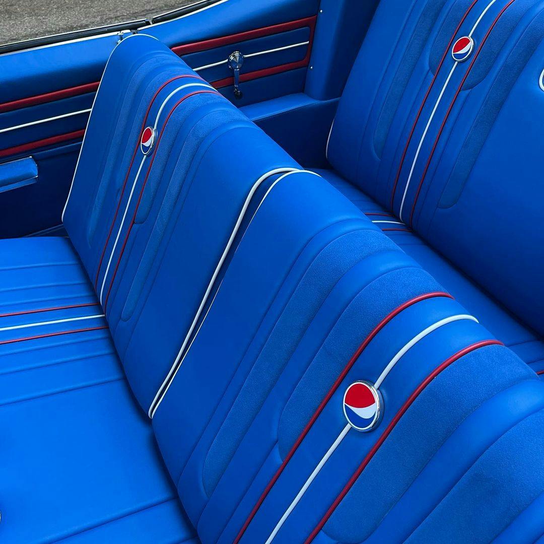 Pepsi Impala interior seats