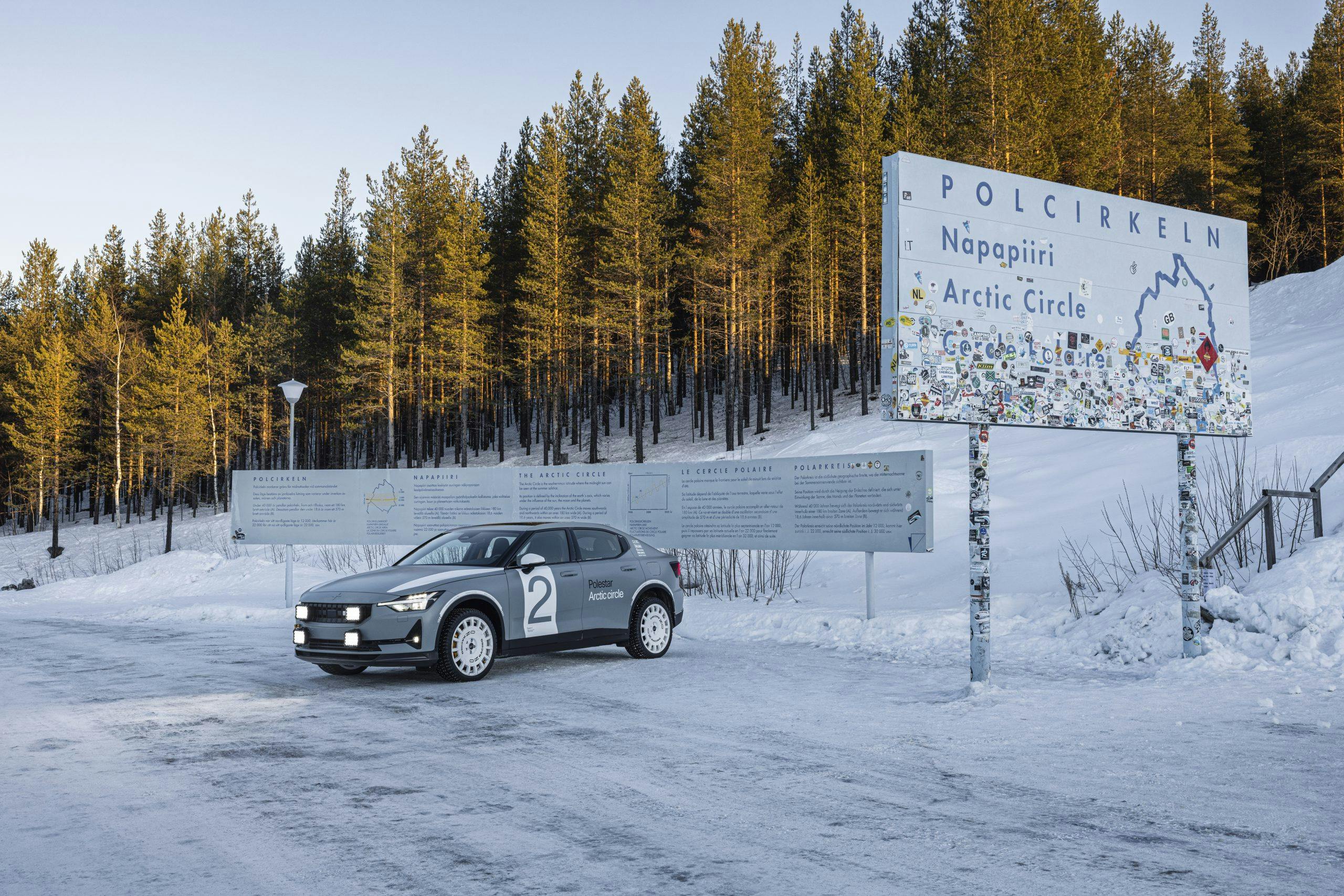 Poletar 2 Arctic Circle winter rally build EV
