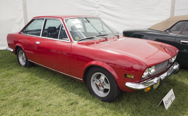 Rob Siegel - Passing on a 1970 Fiat 124 Sport Coupe - 1972_Fiat_124_Sport_Coupé,_front_right,_at_Greenwich_2018.jpg