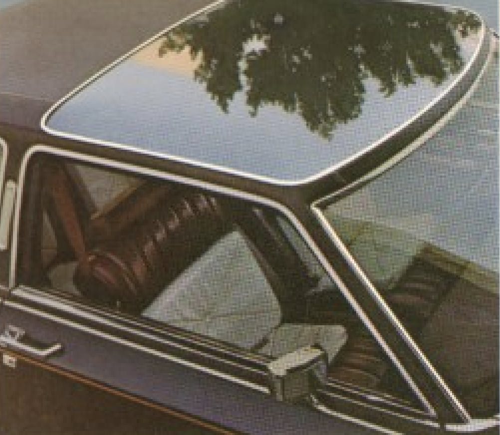 1978 Lincoln Continental glass roof