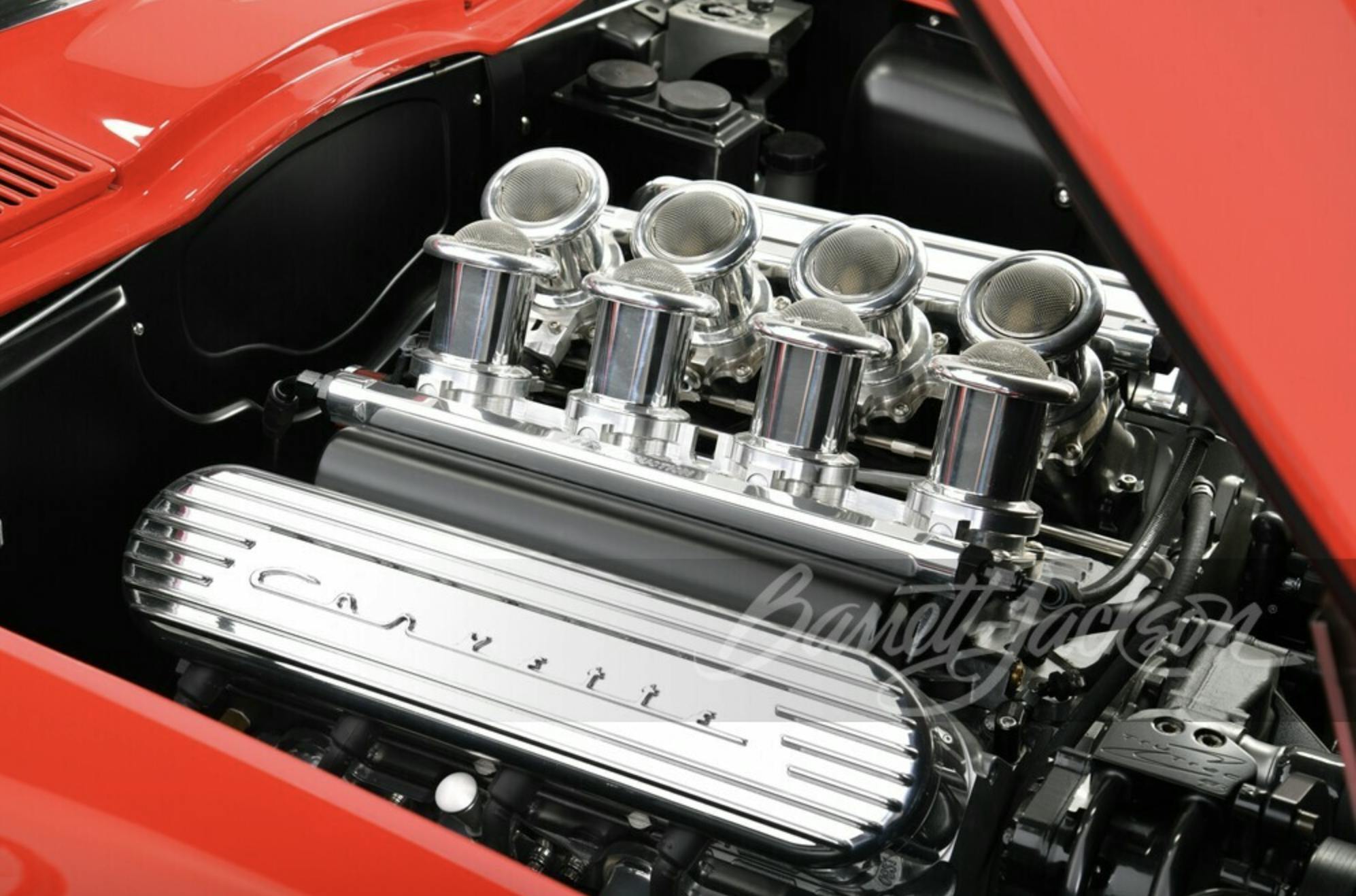 1964 Chevrolet Corvette coupe engine