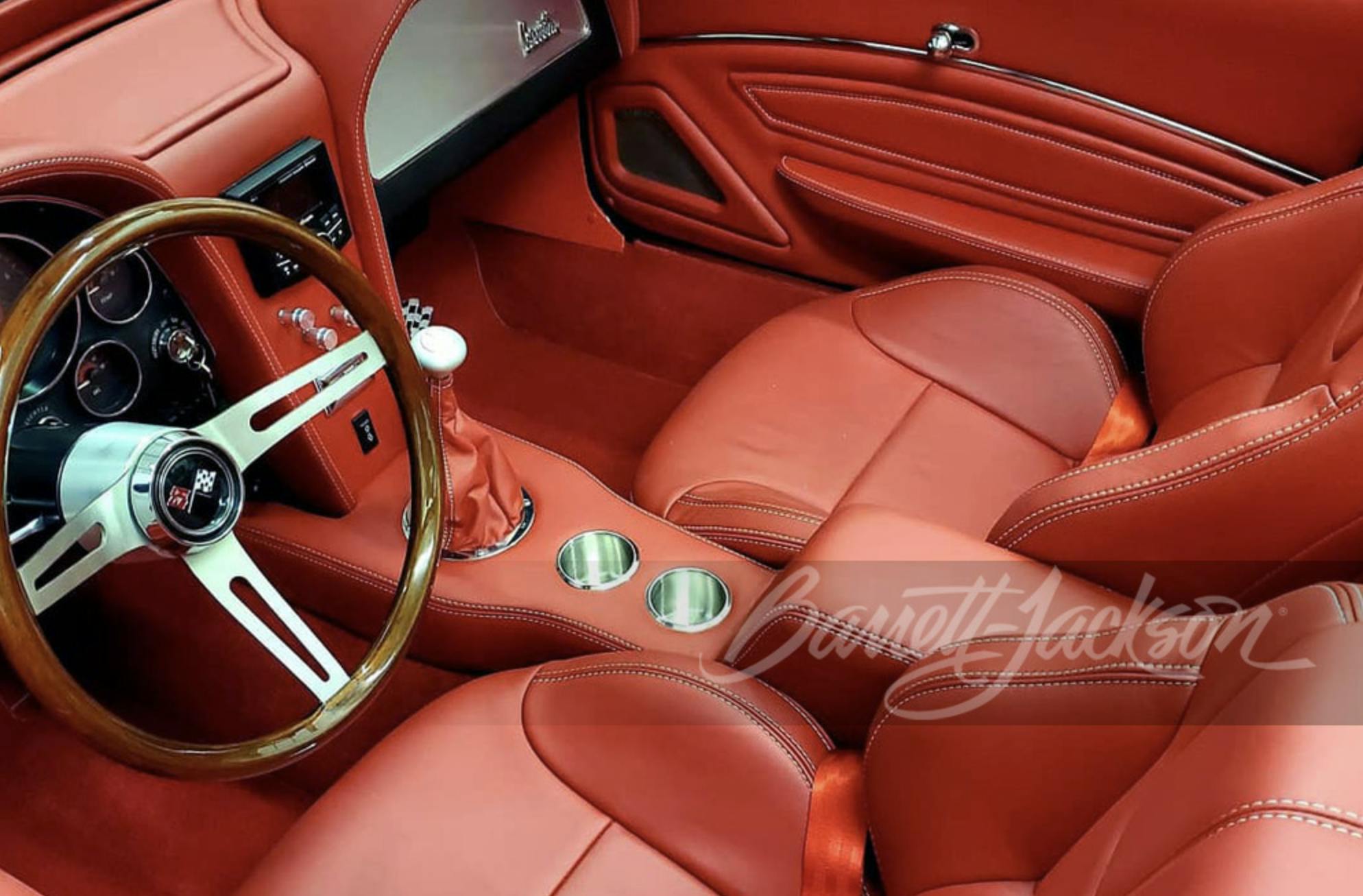1963 Chevrolet Corvette convertible interior