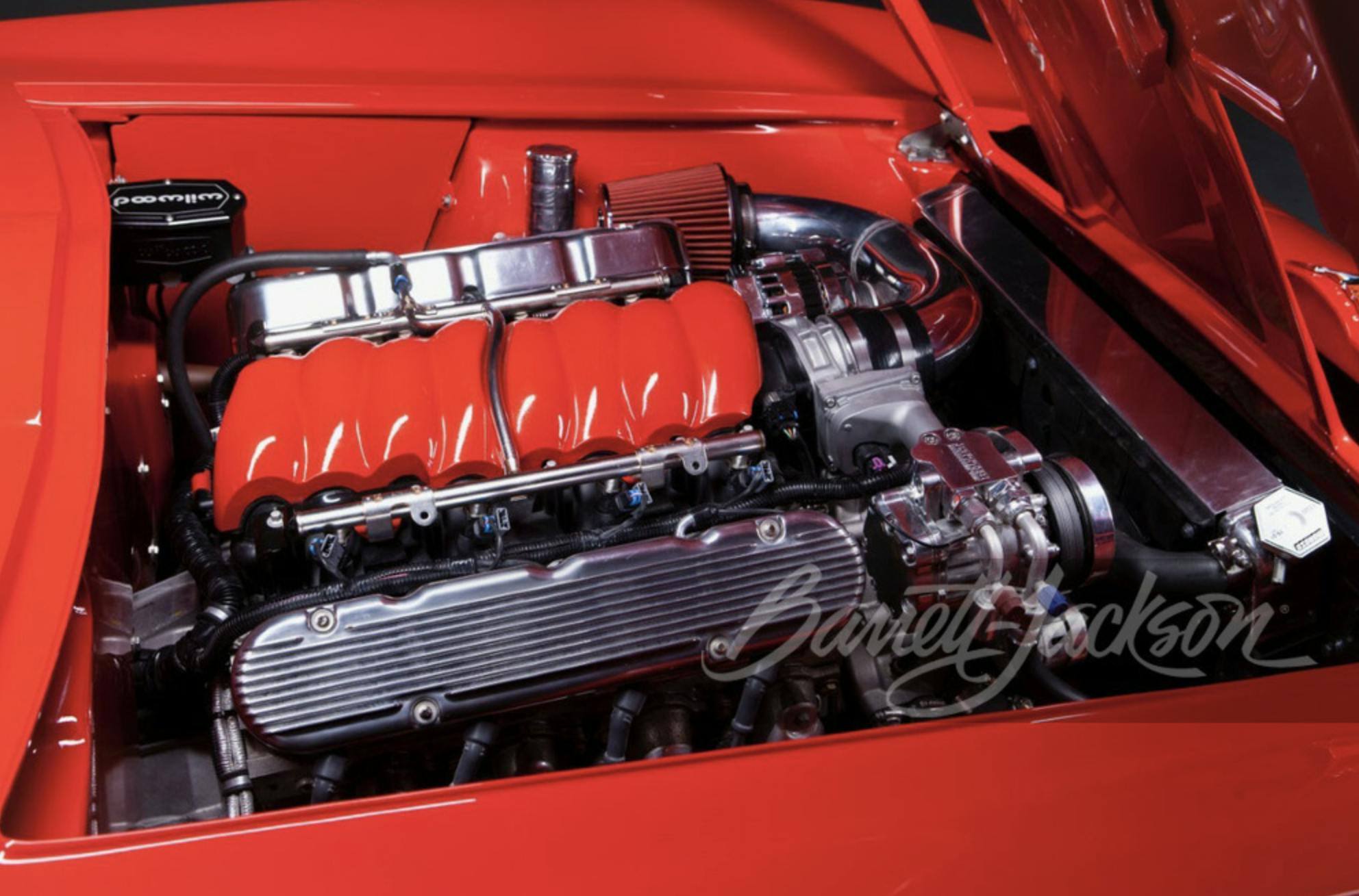 1963 Corvette restomod engine