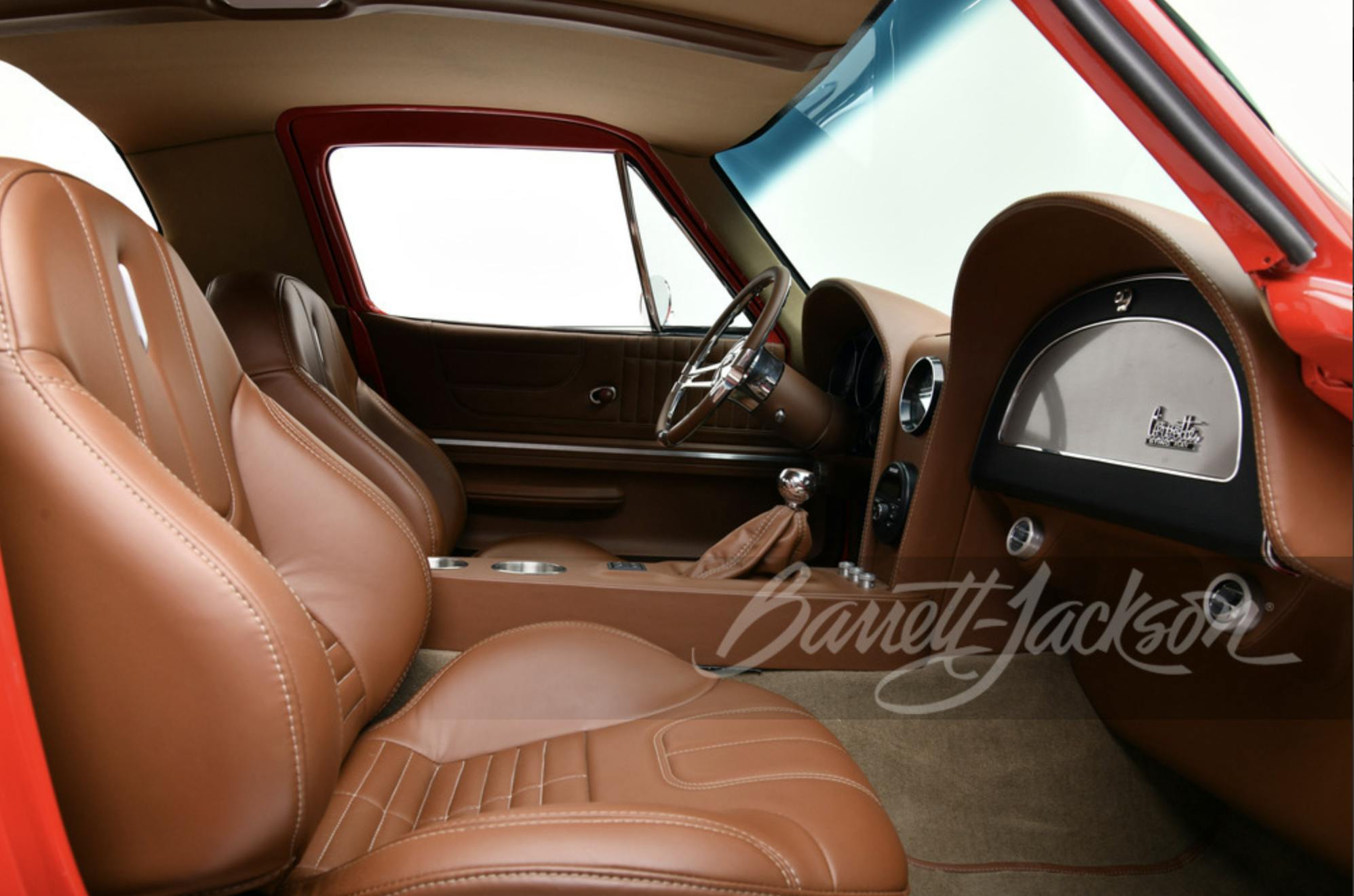 1963 Corvette restomod interior