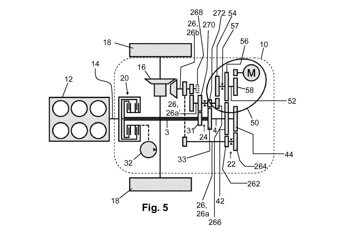 patent tremec corvette hybrid gearbox transmission dual clutch