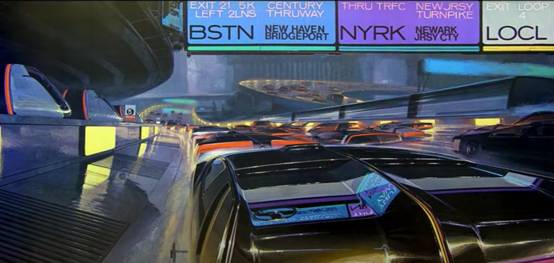 Syd Mead's Sentinel II thrills and excites now as it did in 1987