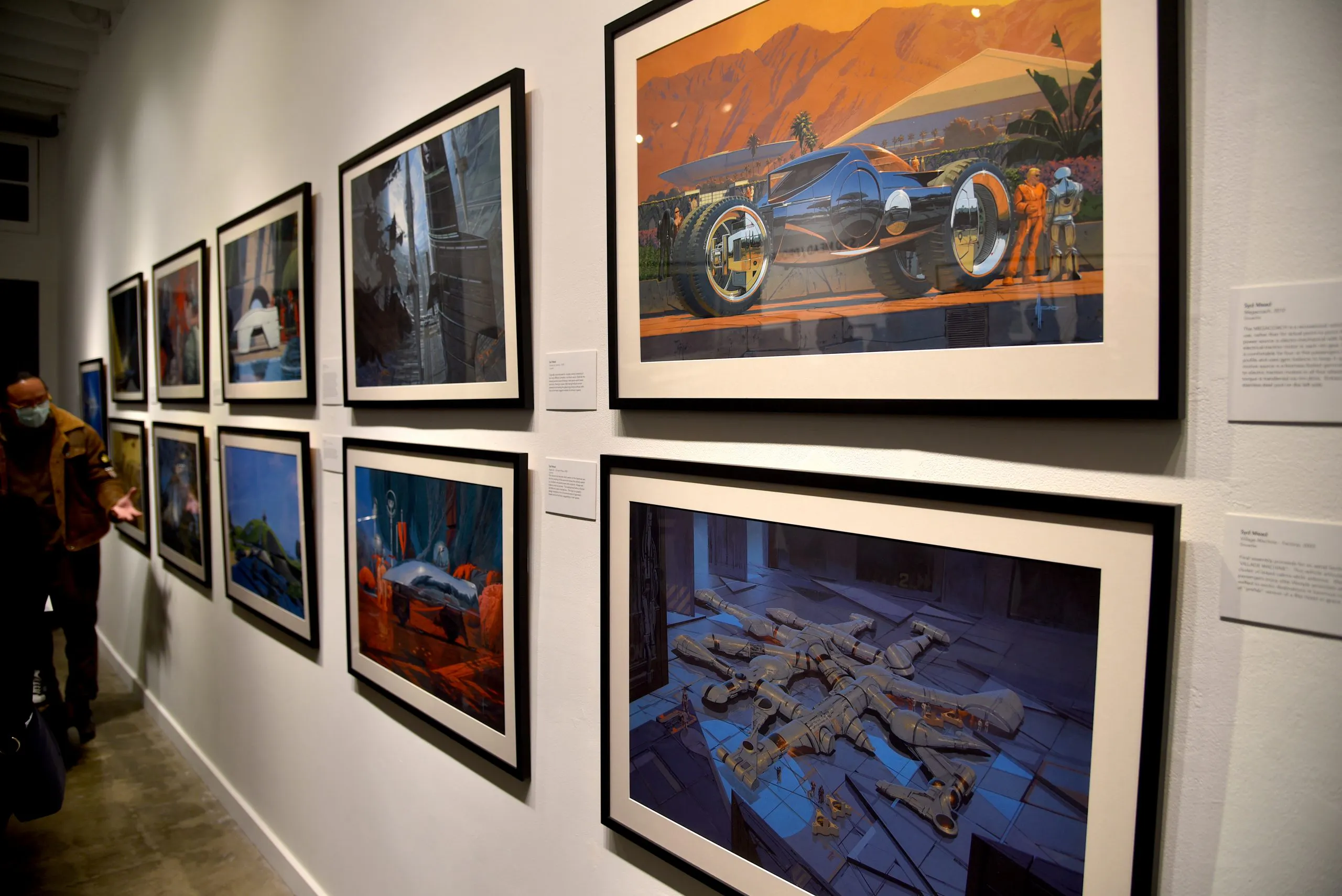 Syd Mead exhibit in SoCal honors his sunny vision of the future 