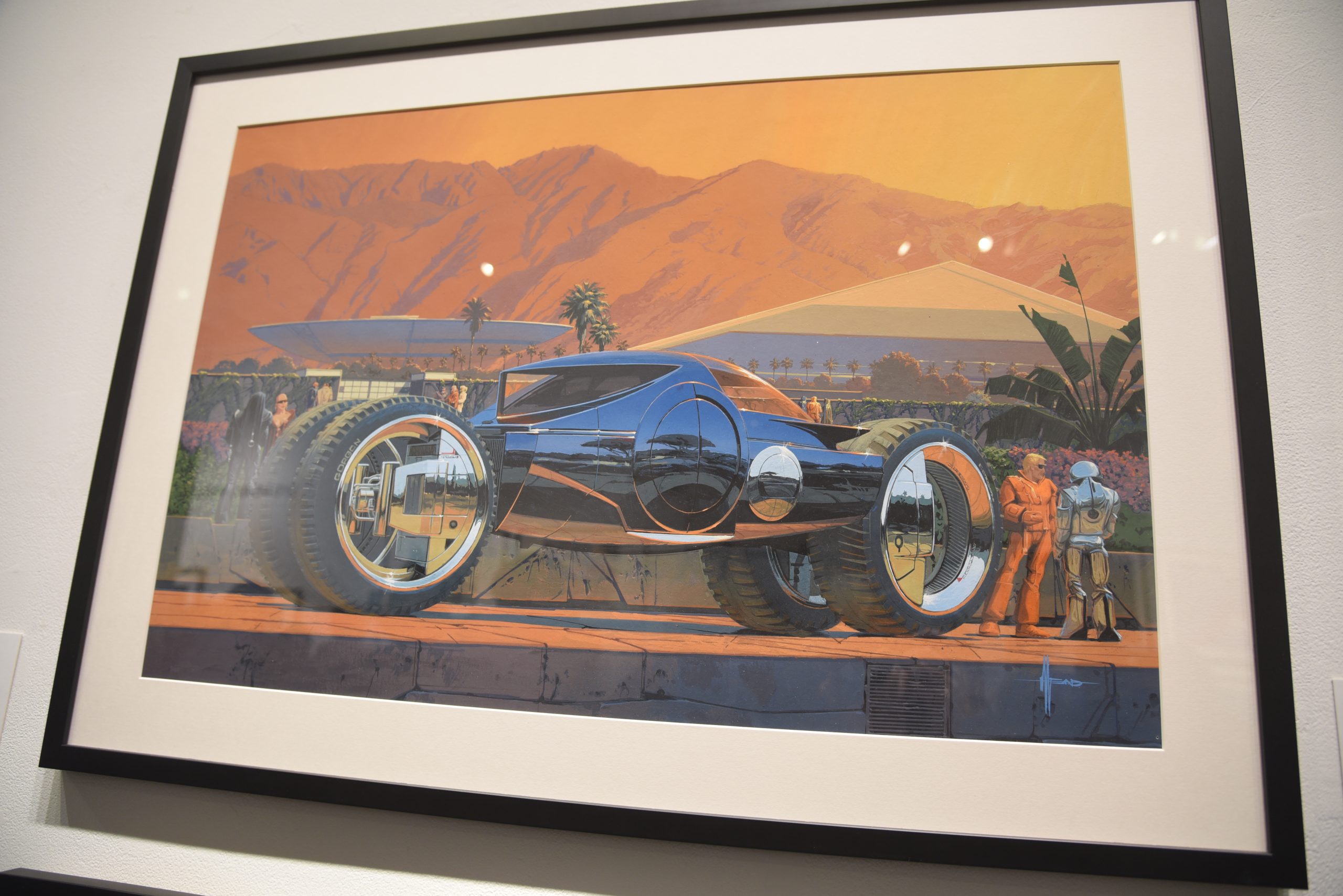 Syd Mead exhibit in SoCal honors his sunny vision of the future 