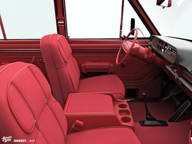 What If 79 Dodge Durango interior