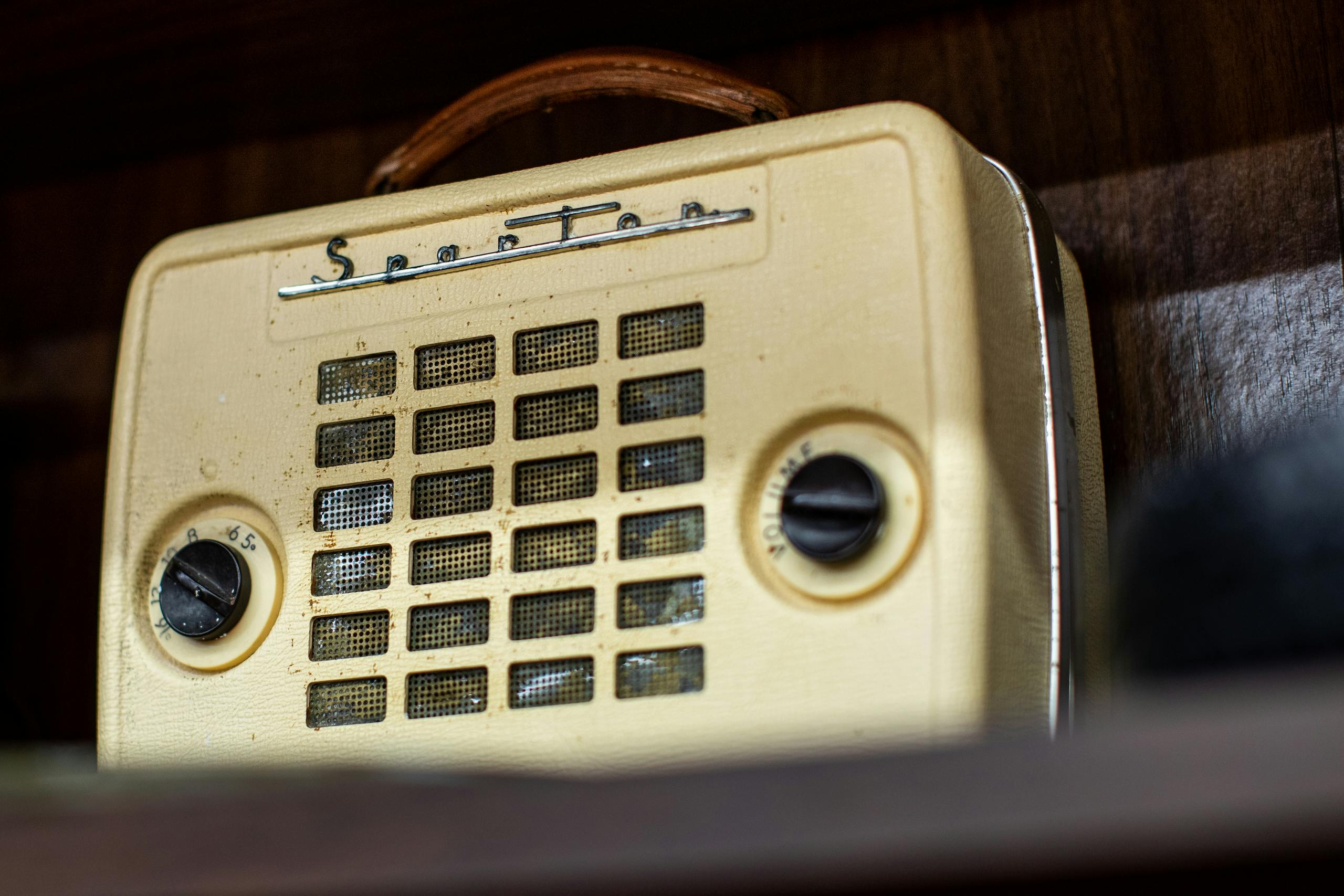 Ye Olde Carriage Shop old radio