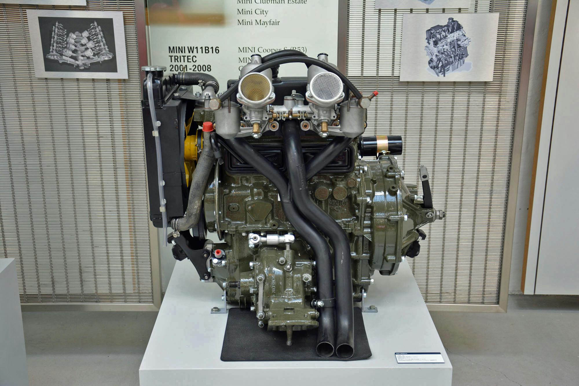 bmw classic center munich mini W11b16 engine