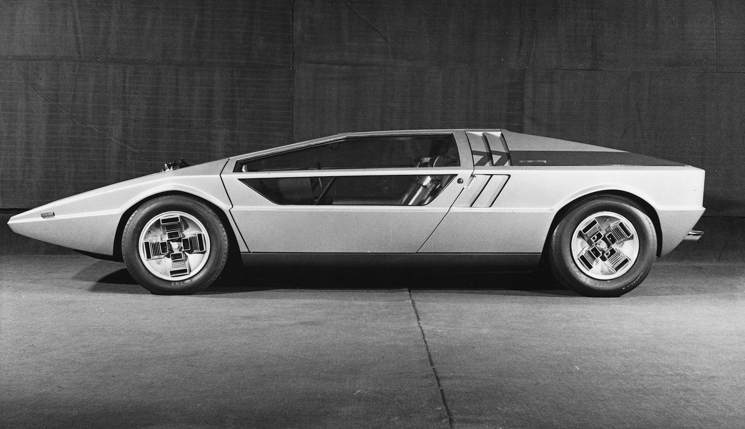 1971 Maserati Boomerang wedge concept car