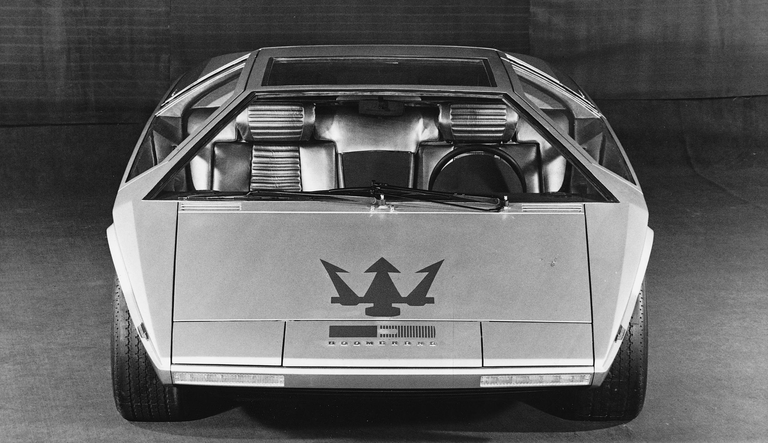 1971 Maserati Boomerang wedge concept car