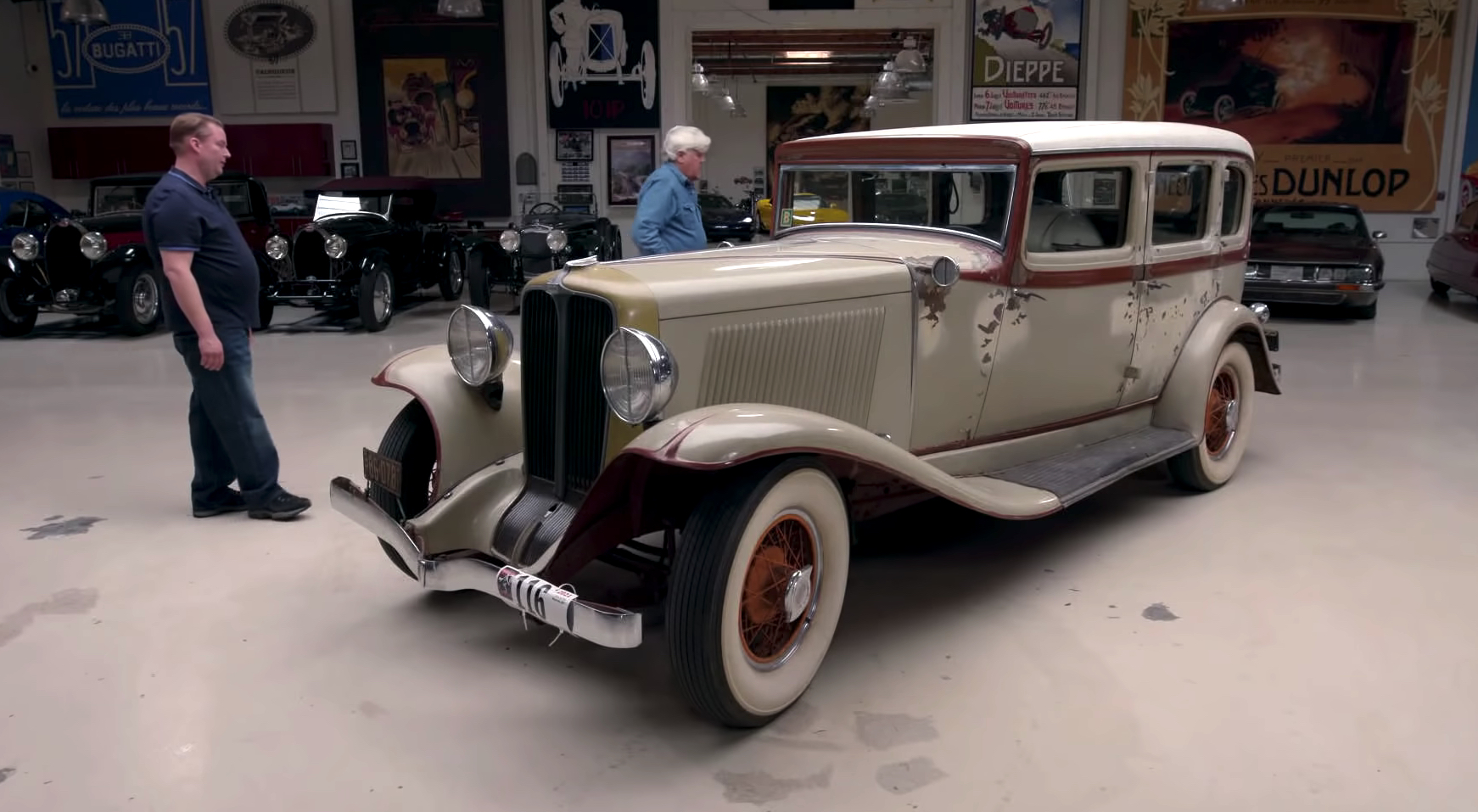 Jay Leno gives an unrestored Auburn its time in the sun - Hagerty