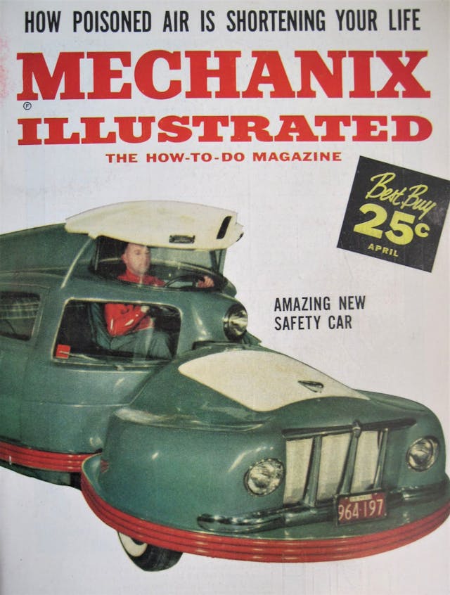 1959 April - Mechanix Illustrated cover