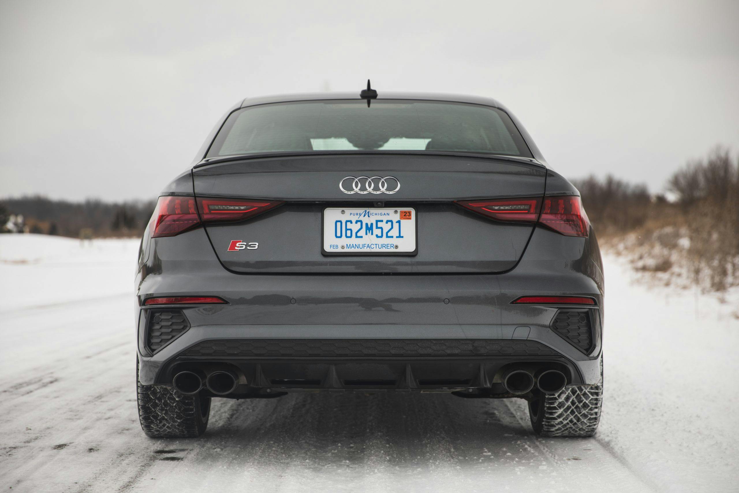 2022 Audi S3 rear