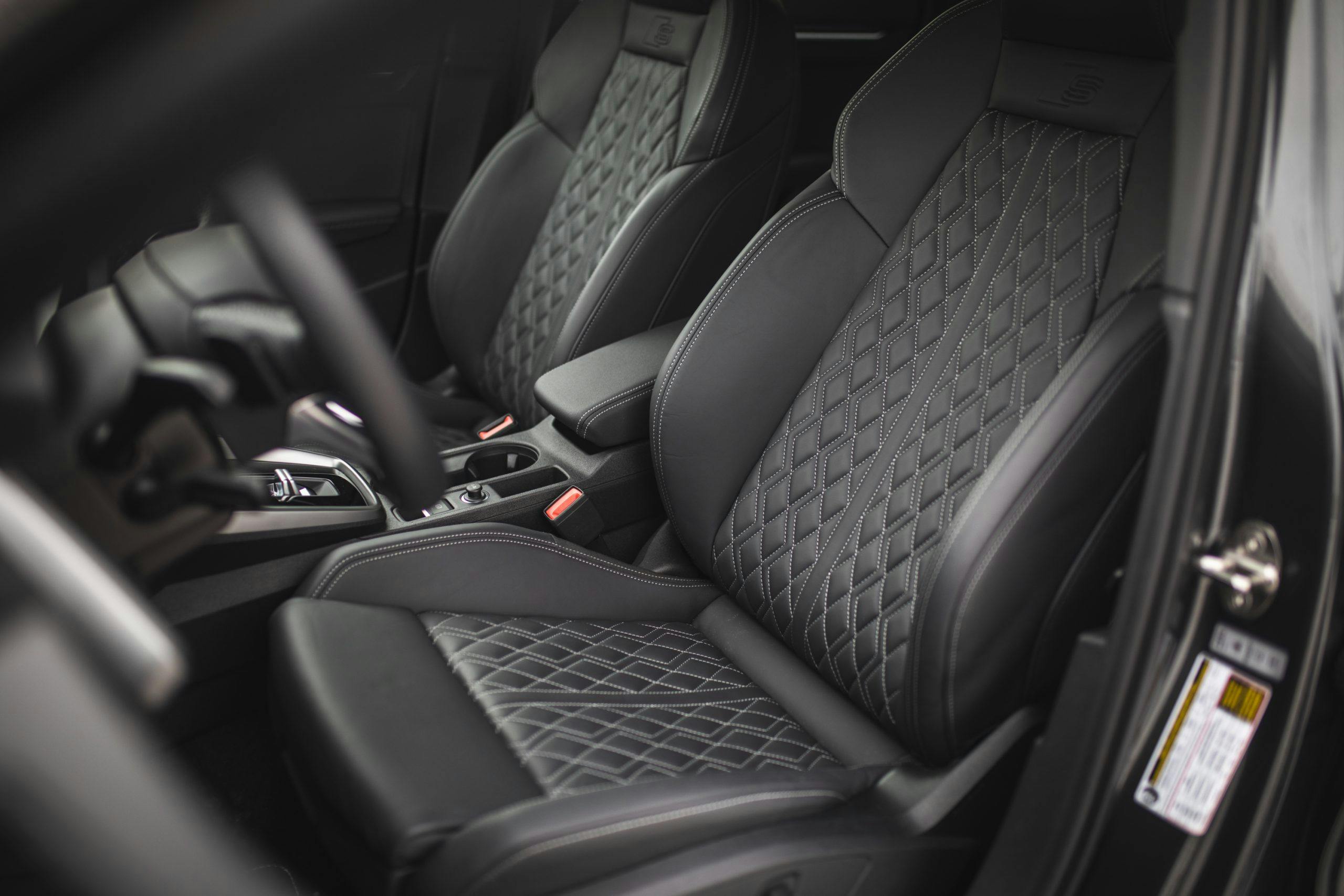 2022 Audi S3 interior front seat