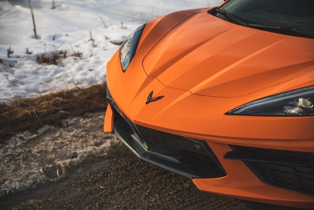 2022 Chevrolet Corvette C8 Stingray front end