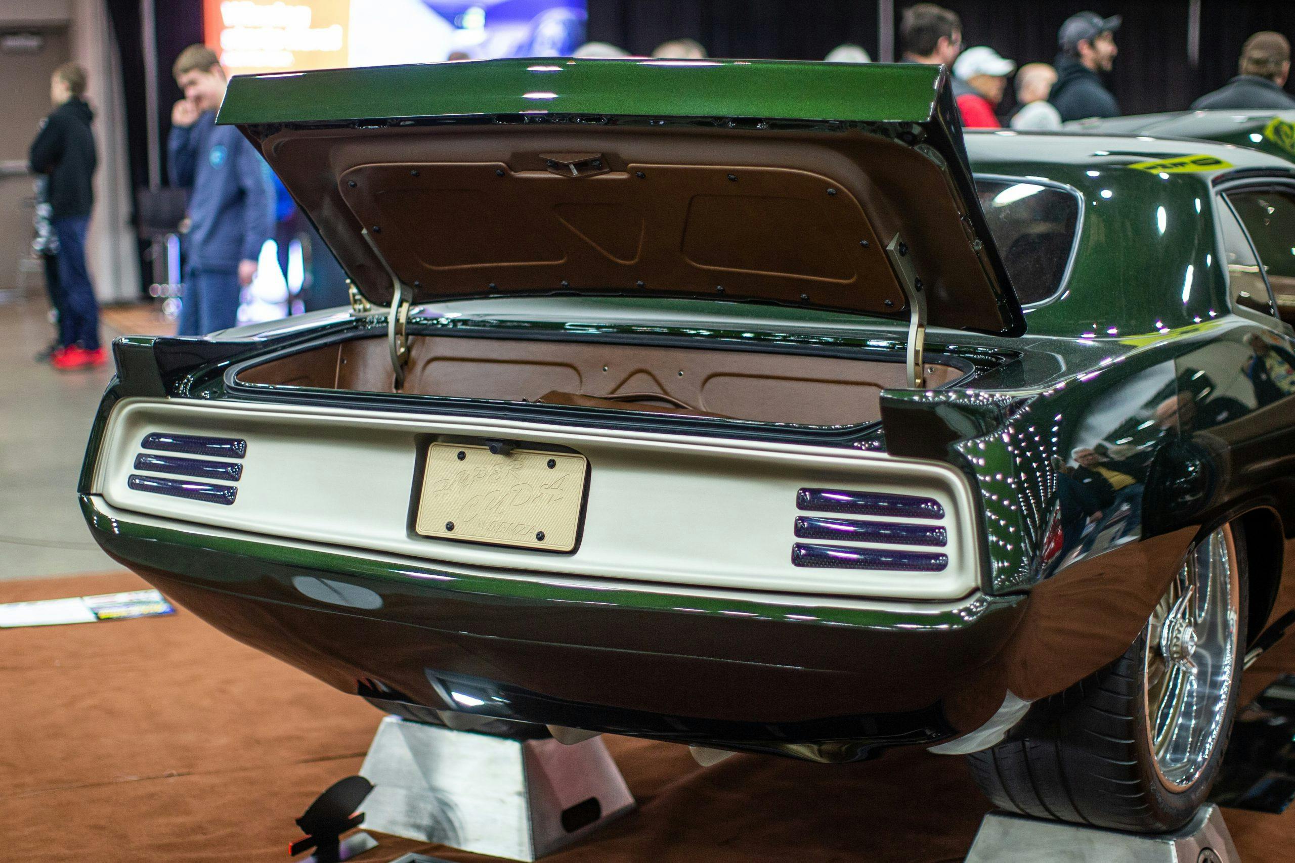 1970 “Hyper Cuda” Plymouth Barracuda rear