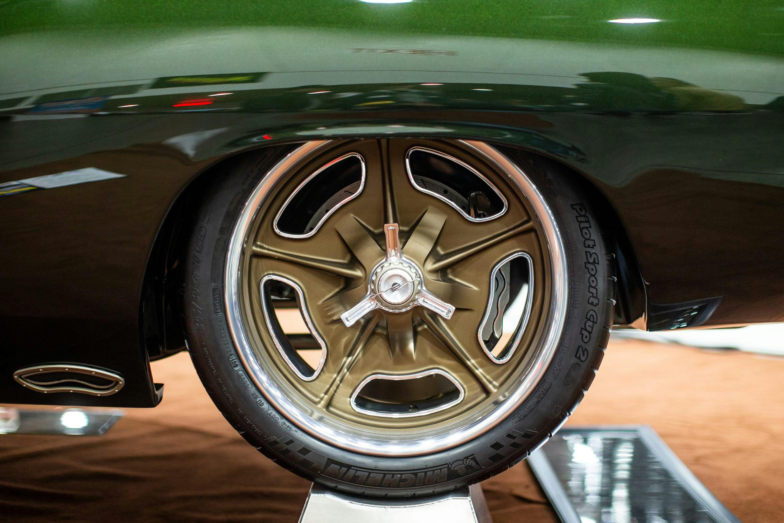 1970 “Hyper Cuda” Plymouth Barracuda wheel