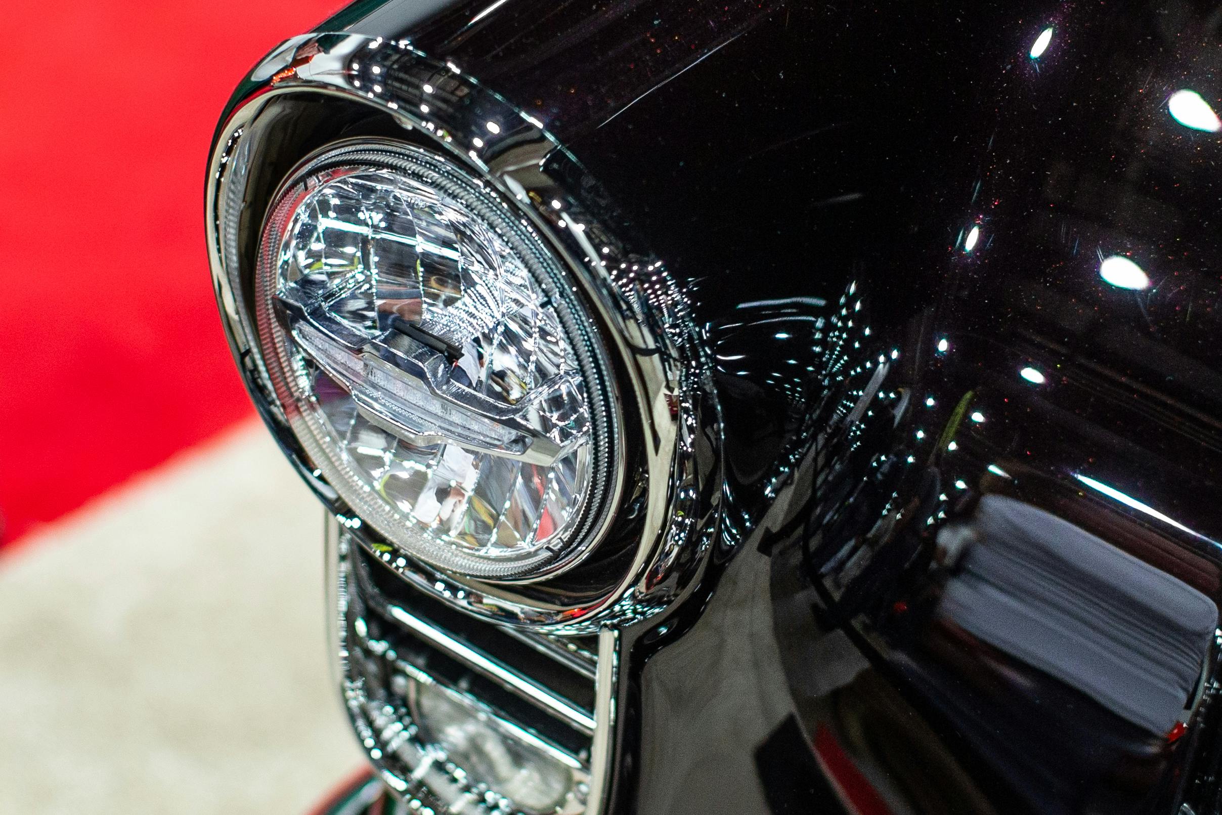 1950 Oldsmobile headlight