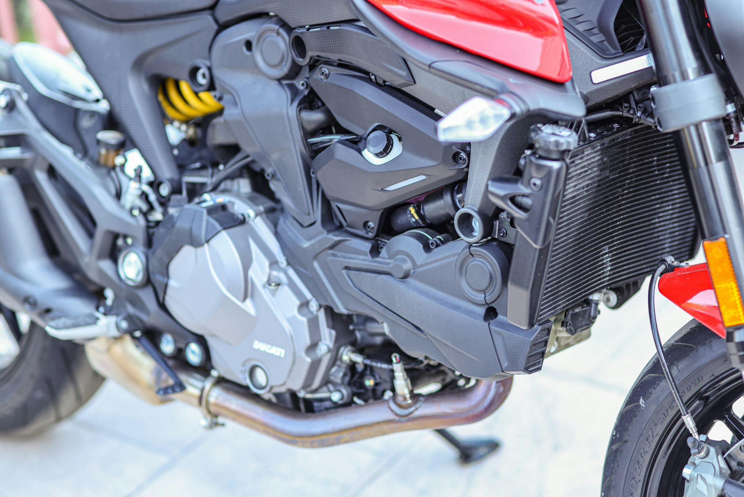 2022 Ducati Monster engine