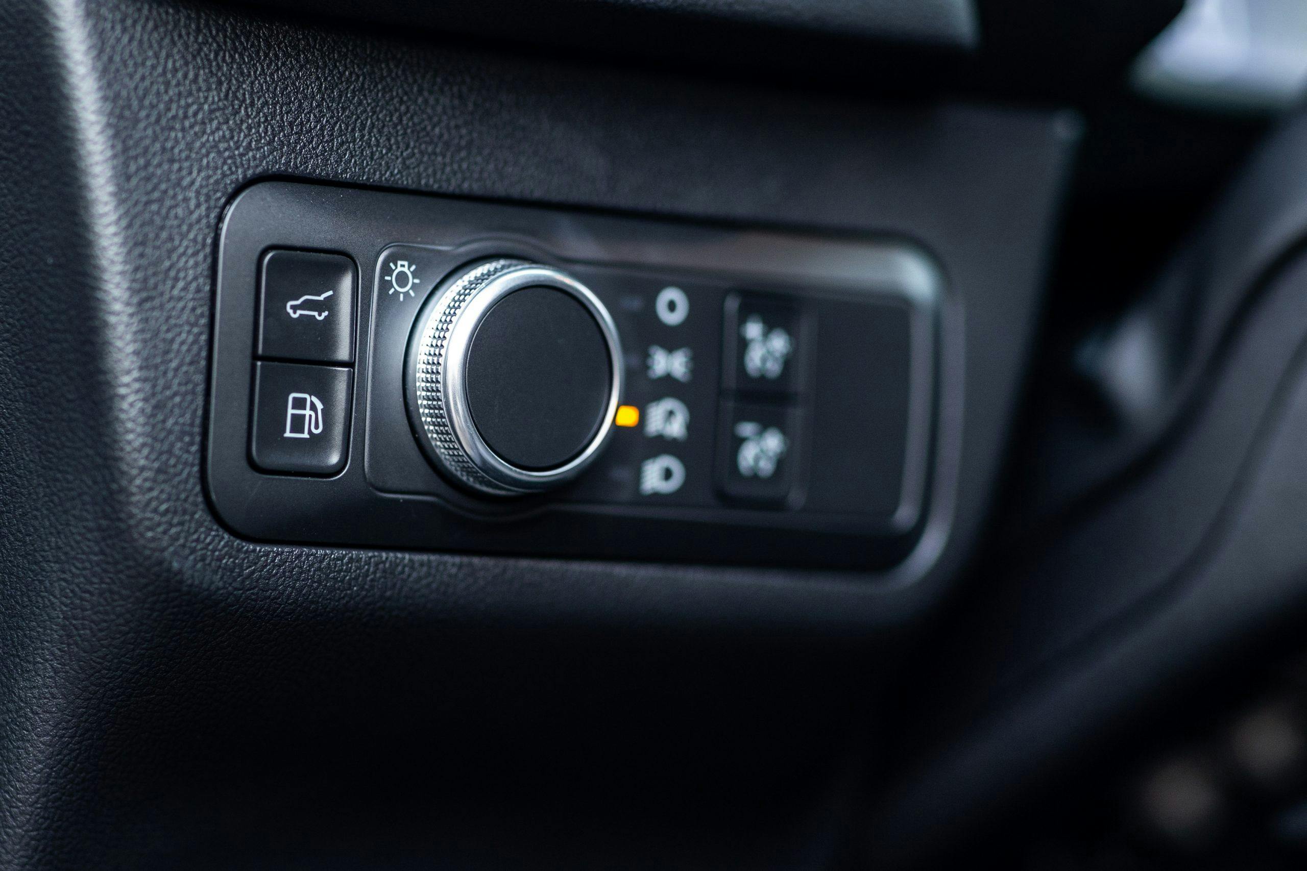 2021 Ford Escape PHEV interior controls detail