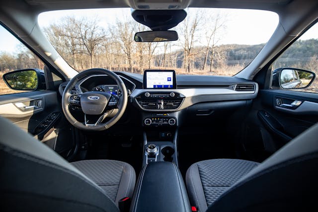 2021 Ford Escape PHEV interior front